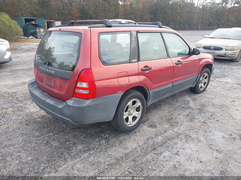 JF1SG63613H701889 2003 SUBARU FORESTER photo no. 4