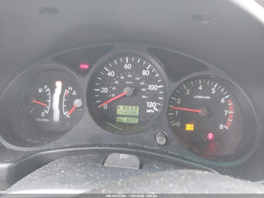 2003 Subaru Forester X VIN: JF1SG63613H701889 Lot: 43751190