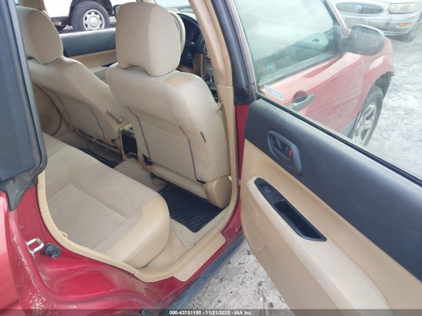 2003 Subaru Forester X VIN: JF1SG63613H701889 Lot: 43751190