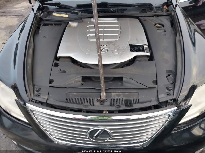 2009 Lexus Ls 460 VIN: JTHCL46F395004100 Lot: 43751213