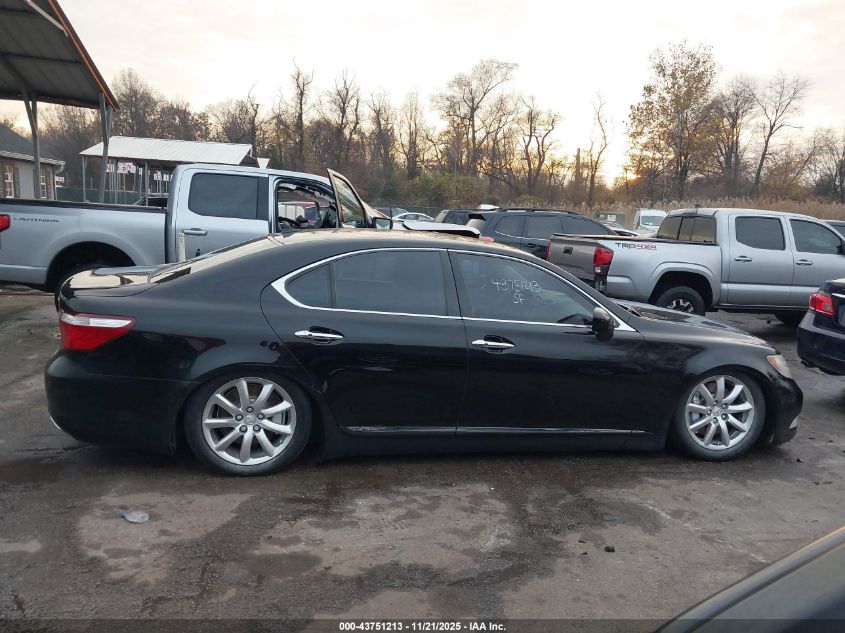 2009 Lexus Ls 460 VIN: JTHCL46F395004100 Lot: 43751213