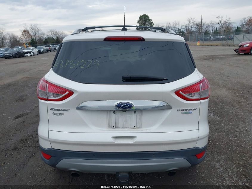 2016 Ford Escape Titanium VIN: 1FMCU9J92GUB31741 Lot: 43751229