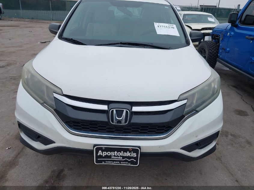2015 Honda Cr-V Lx VIN: 5J6RM4H39FL014689 Lot: 43751230