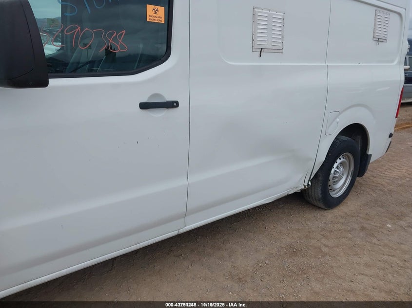 2016 Nissan Nv Cargo Nv2500 Hd S V6 VIN: 1N6BF0LYXGN806205 Lot: 43751248