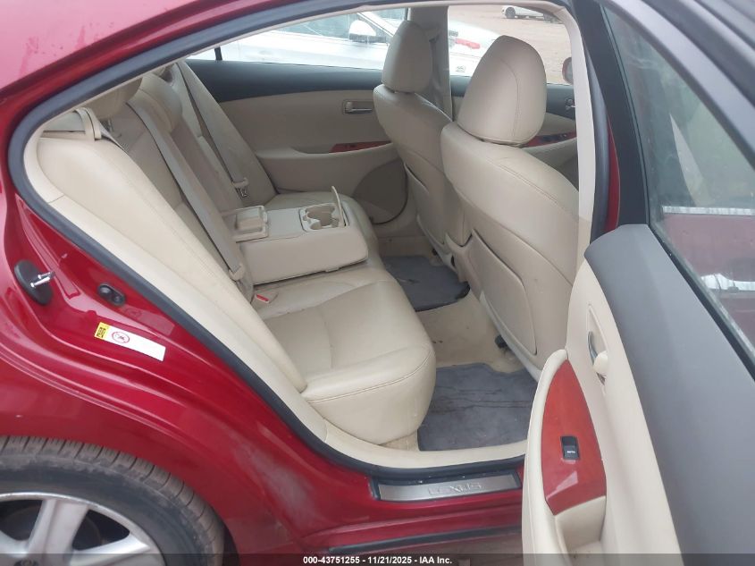 2009 Lexus Es 350 VIN: JTHBJ46GX92292628 Lot: 43751255