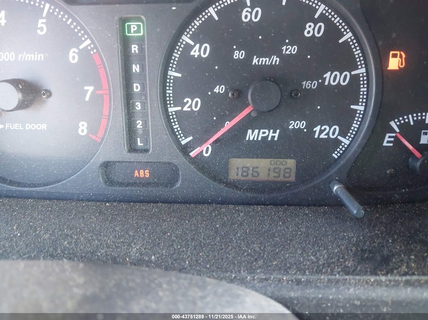 2002 Isuzu Rodeo Ls 3.2L V6/Lse 3.2L V6/S 3.2L V6 VIN: 4S2CK58W524328785 Lot: 43751289