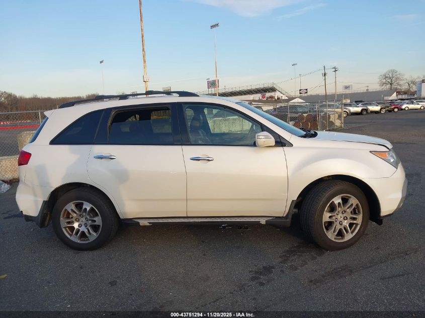 2007 Acura Mdx Technology Package VIN: 2HNYD284X7H538117 Lot: 43751294