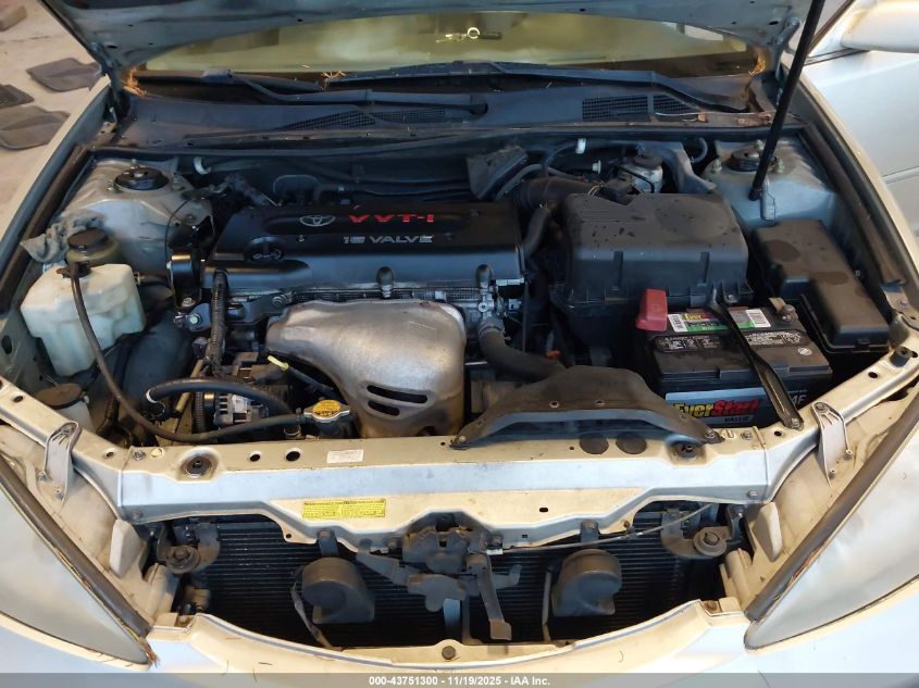 2004 Toyota Camry Le VIN: 4T1BE32K74U347698 Lot: 43751300