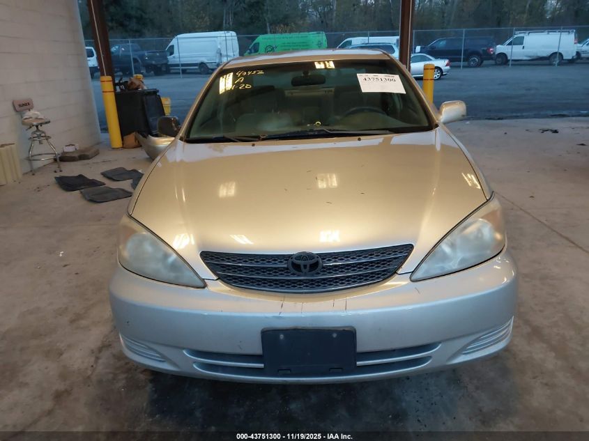 2004 Toyota Camry Le VIN: 4T1BE32K74U347698 Lot: 43751300