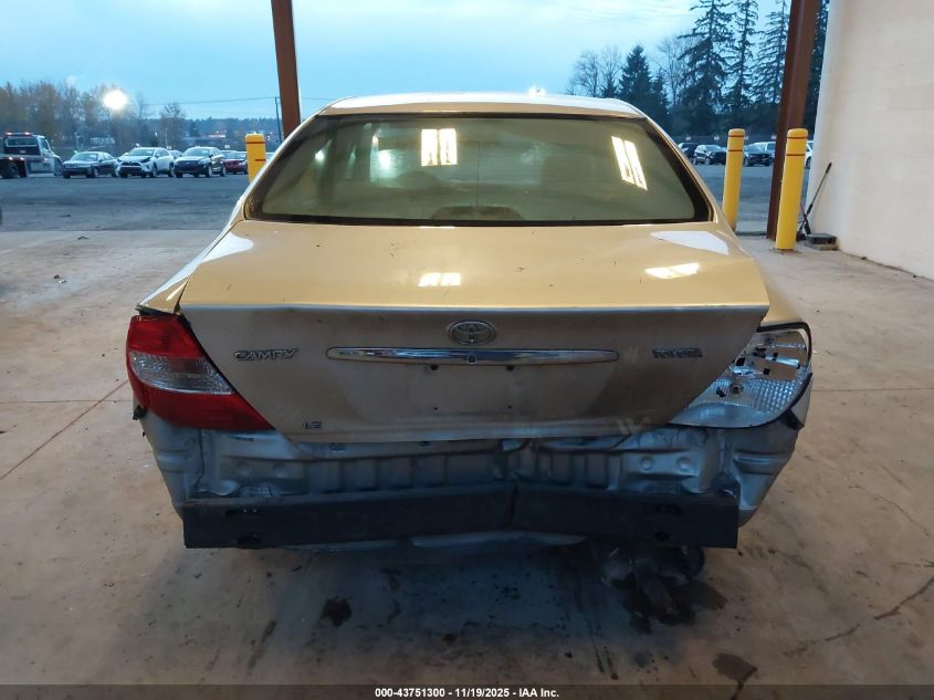 2004 Toyota Camry Le VIN: 4T1BE32K74U347698 Lot: 43751300