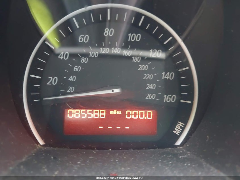 2008 BMW Z4 3.0I VIN: 4USBU33518LW75558 Lot: 43751335