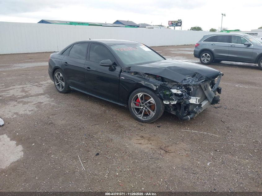 AUDI A4 PREMIUM PLUS 45 TFSI S LINE QUATTRO S TRONIC