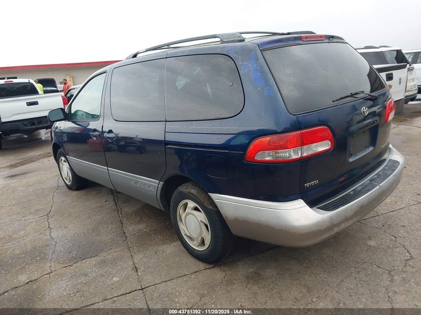 4T3ZF13C41U370303 2001 TOYOTA SIENNA photo no. 3