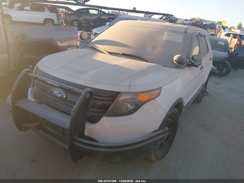 Vin: 1fm5k8ar6dga68789, lot: 44246772, ford utility police interceptor 20132