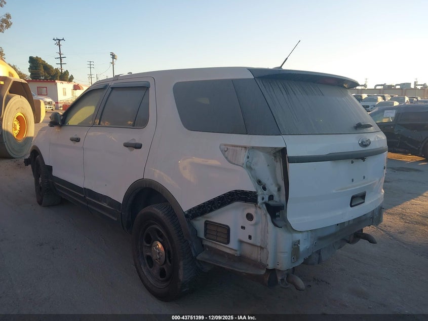 Vin: 1fm5k8ar6dga68789, lot: 44246772, ford utility police interceptor 20133