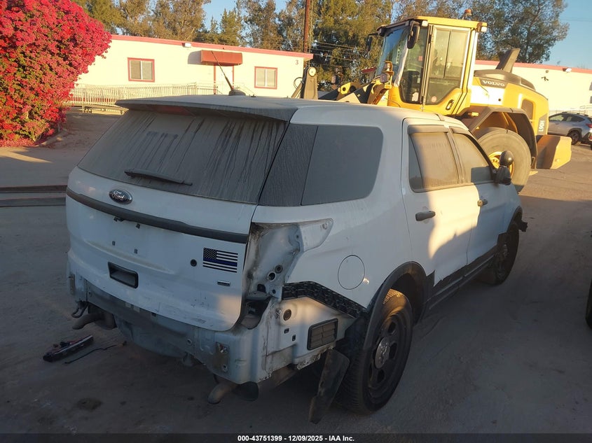 Vin: 1fm5k8ar6dga68789, lot: 44246772, ford utility police interceptor 20134