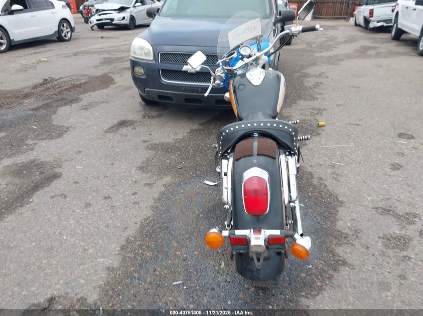 1998 Honda Vt750 Cd2 VIN: JH2RC4469WM001984 Lot: 43751405