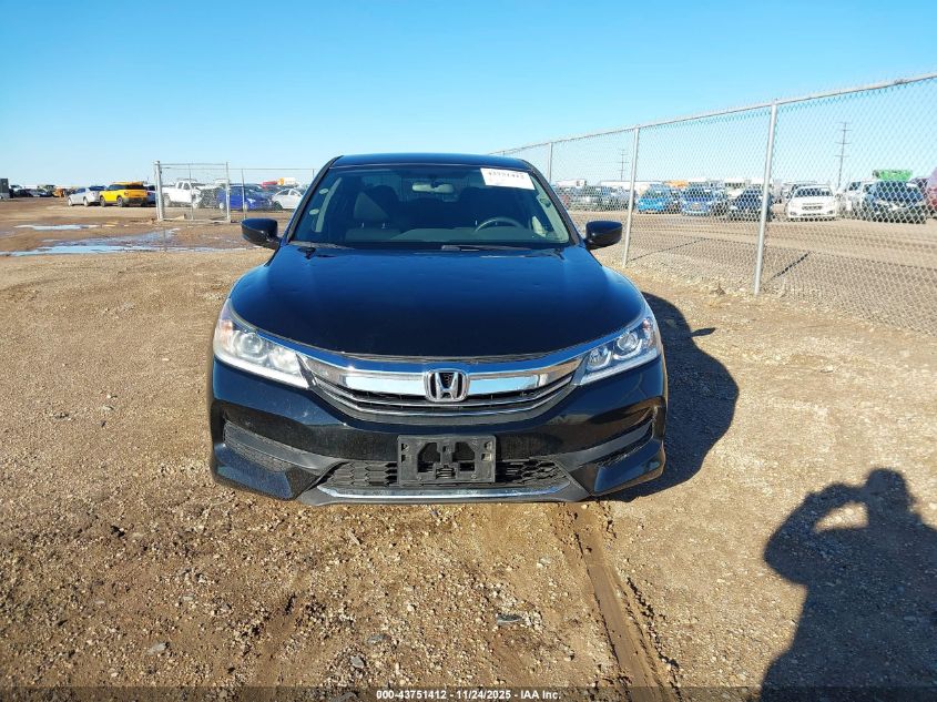 2017 Honda Accord Lx VIN: 1HGCR2F35HA057530 Lot: 43751412