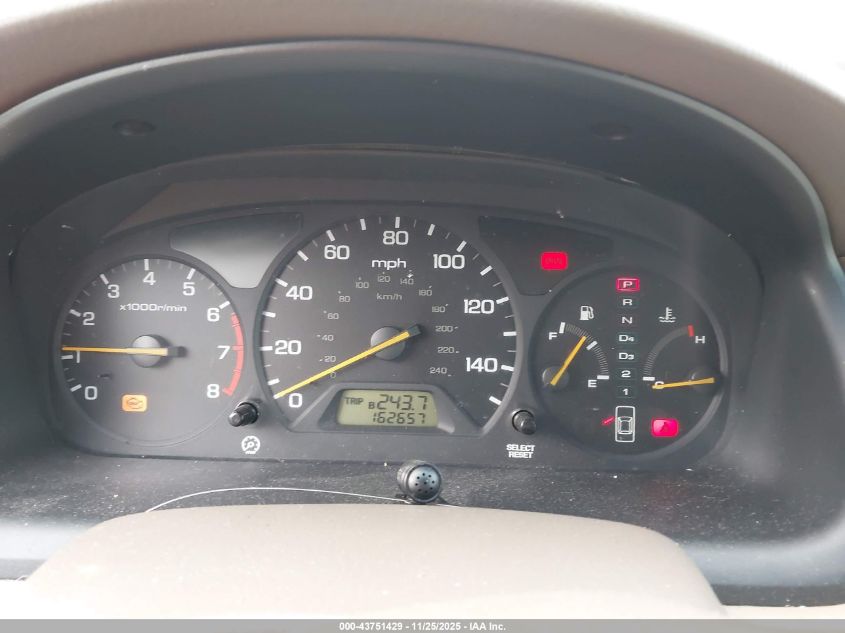 2001 Honda Accord 3.0 Ex VIN: 1HGCG16501A076204 Lot: 43751429