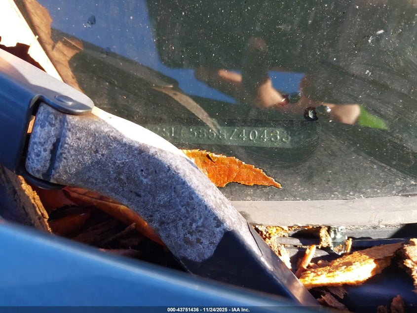 2008 Pontiac Vibe VIN: 5Y2SL65858Z404338 Lot: 43751436