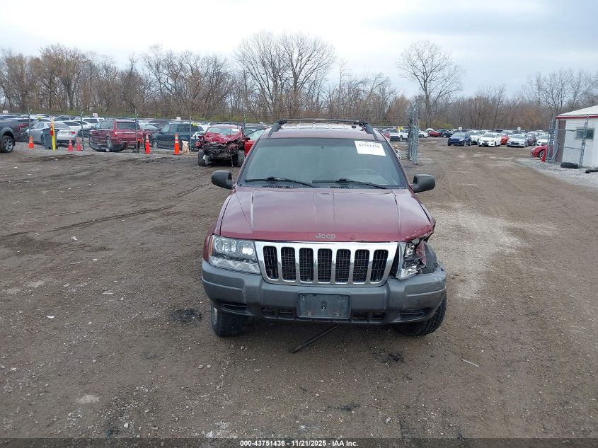 2001 Jeep Grand Cherokee Laredo VIN: 1J4GW48S41C593205 Lot: 43751438