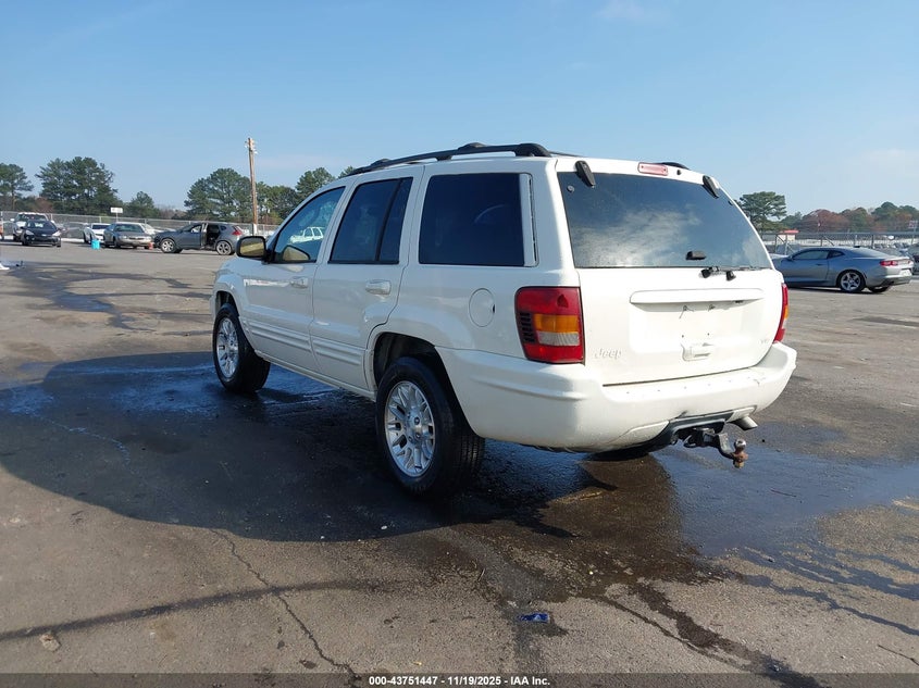 1J4GX58N72C203308 2002 JEEP GRAND CHEROKEE photo no. 3