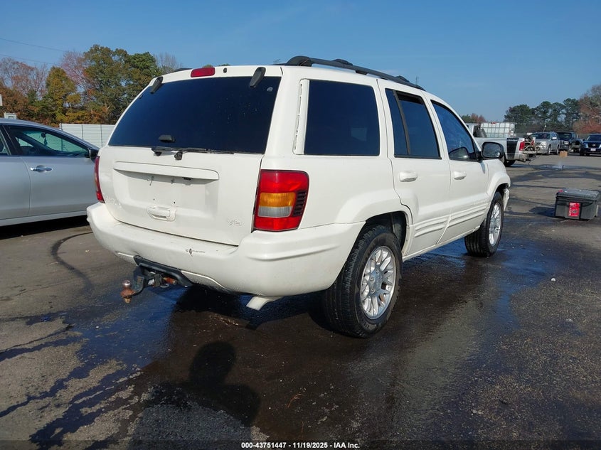 1J4GX58N72C203308 2002 JEEP GRAND CHEROKEE photo no. 4