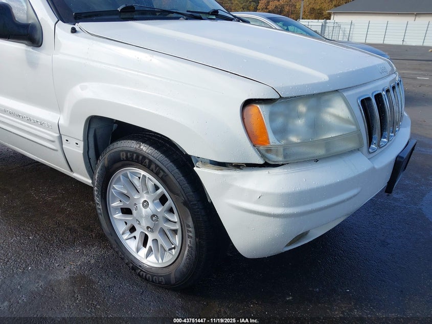 2002 Jeep Grand Cherokee Limited VIN: 1J4GX58N72C203308 Lot: 43751447