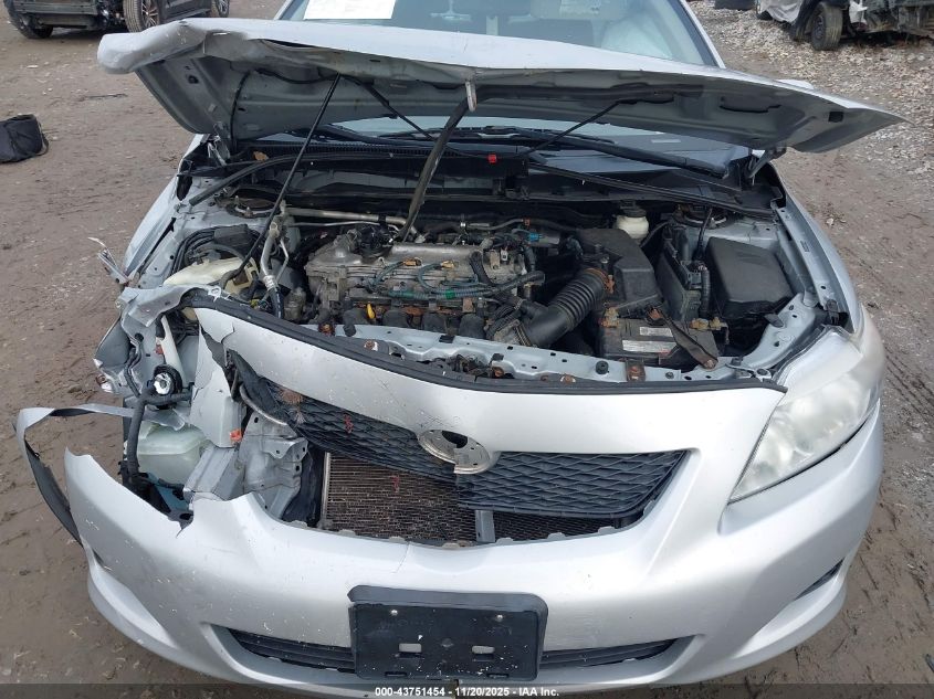 2009 Toyota Corolla Le VIN: 2T1BU40E69C181771 Lot: 43751454