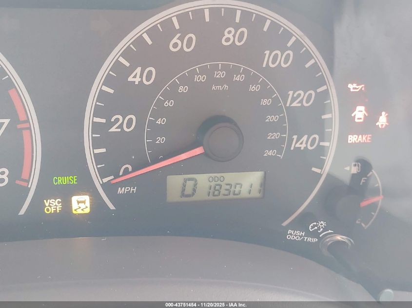 2009 Toyota Corolla Le VIN: 2T1BU40E69C181771 Lot: 43751454