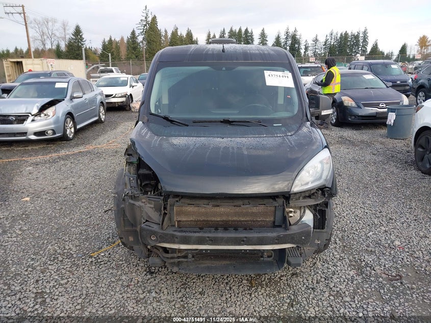 2019 Ram Promaster City Tradesman VIN: ZFBHRFAB1K6M89071 Lot: 43751491