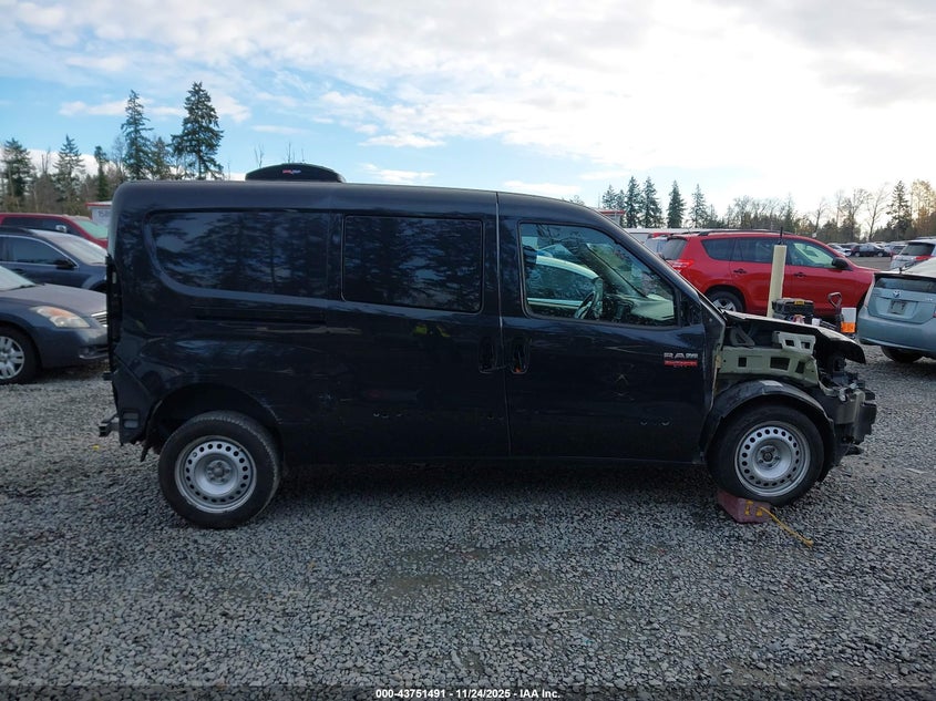 2019 Ram Promaster City Tradesman VIN: ZFBHRFAB1K6M89071 Lot: 43751491