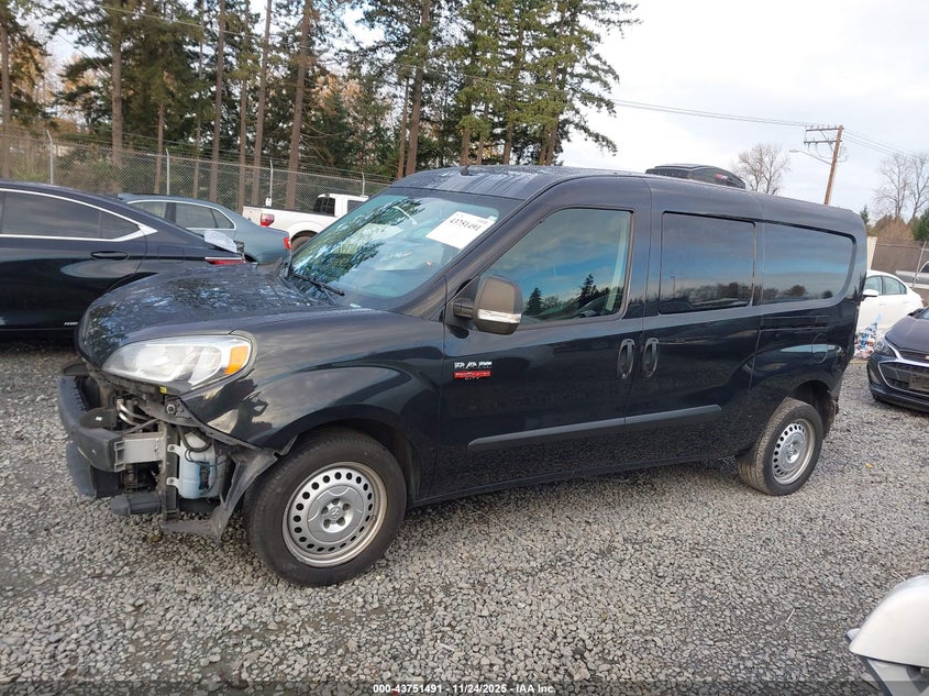 2019 Ram Promaster City Tradesman VIN: ZFBHRFAB1K6M89071 Lot: 43751491