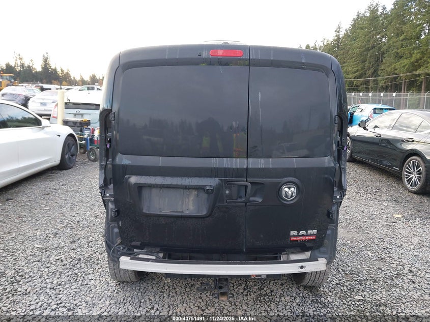 2019 Ram Promaster City Tradesman VIN: ZFBHRFAB1K6M89071 Lot: 43751491