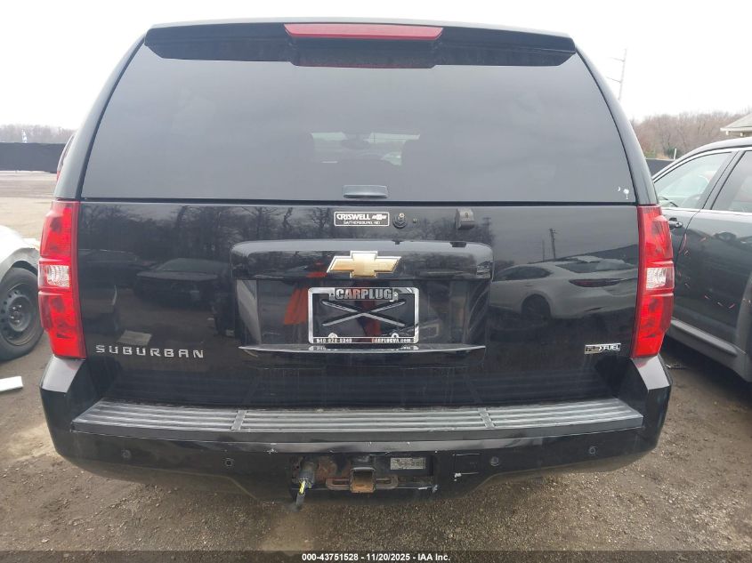 2007 Chevrolet Suburban 1500 Lt VIN: 3GNFK163X7G321939 Lot: 43751528