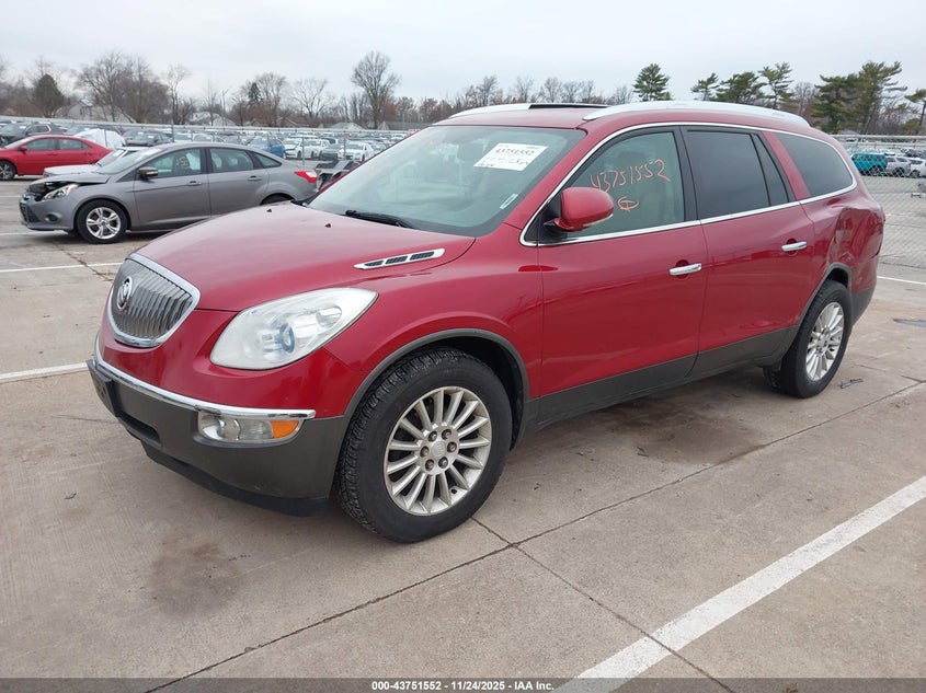 Vin: 5gakrced4cj191305, lot: 44246925, buick enclave leather 20122