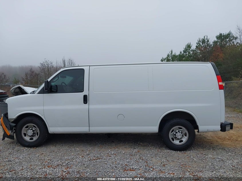 2018 Chevrolet Express 2500 Work Van VIN: 1GCWGAFG5J1904759 Lot: 43751590
