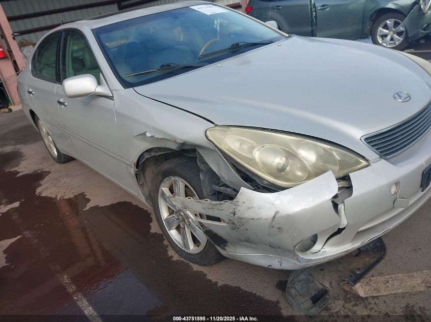 2005 Lexus Es 330 VIN: JTHBA30GX55058467 Lot: 43751595