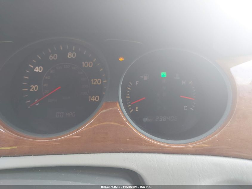 2005 Lexus Es 330 VIN: JTHBA30GX55058467 Lot: 43751595