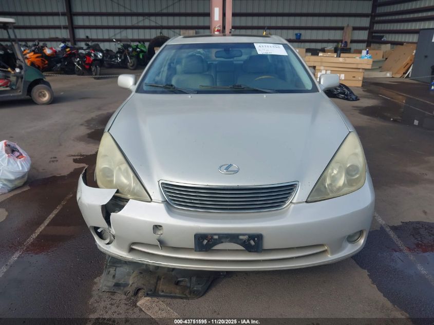 2005 Lexus Es 330 VIN: JTHBA30GX55058467 Lot: 43751595