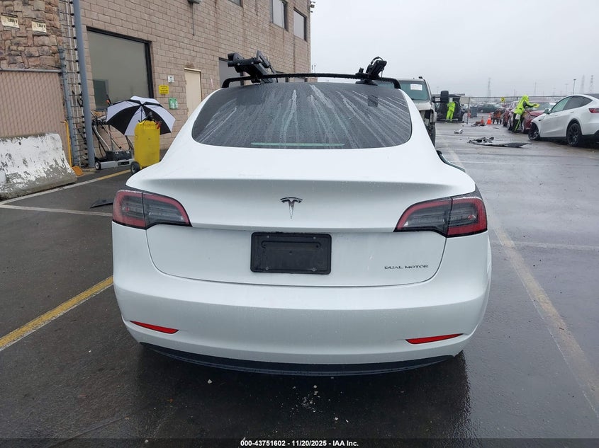 2023 Tesla Model 3 Long Range Dual Motor All-Wheel Drive VIN: 5YJ3E1EB1PF633780 Lot: 43751602