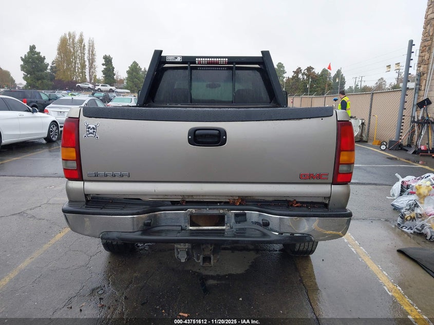 2001 GMC Sierra 2500Hd Sle VIN: 1GTHK29U91Z283753 Lot: 43751612