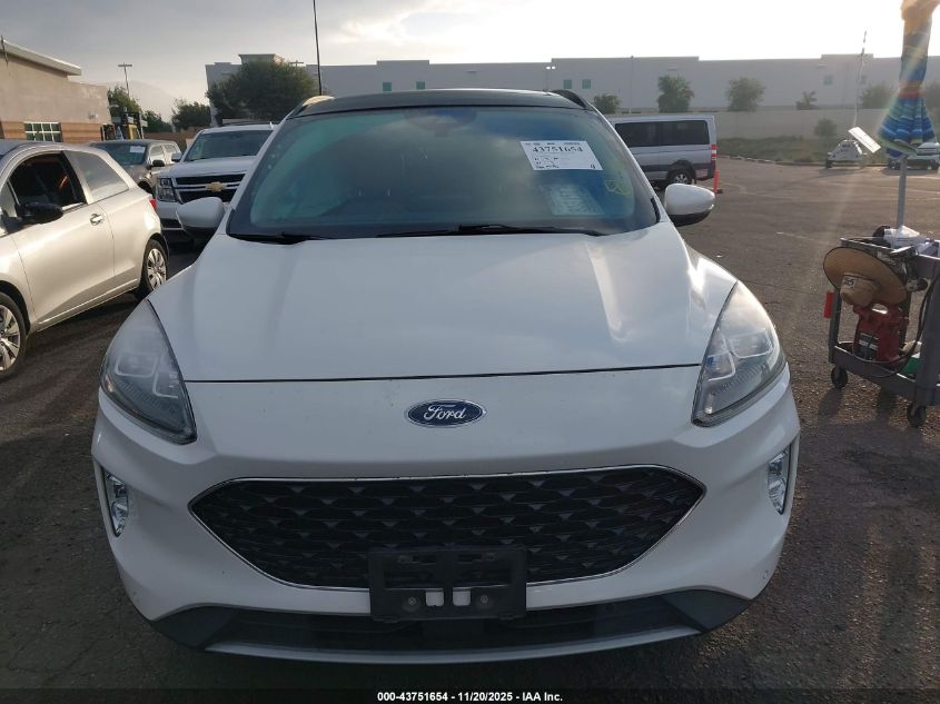 2020 Ford Escape Titanium Hybrid VIN: 1FMCU0DZ4LUC04268 Lot: 43751654