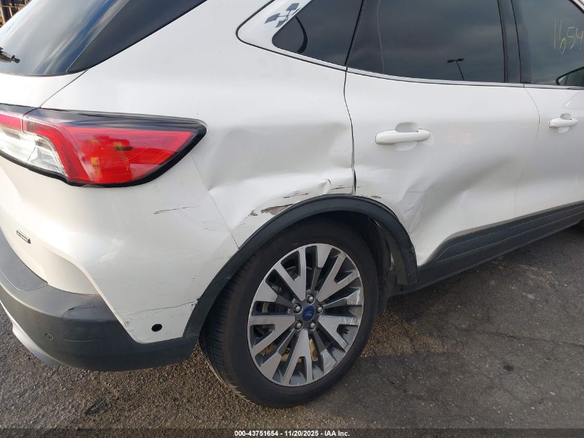 2020 Ford Escape Titanium Hybrid VIN: 1FMCU0DZ4LUC04268 Lot: 43751654