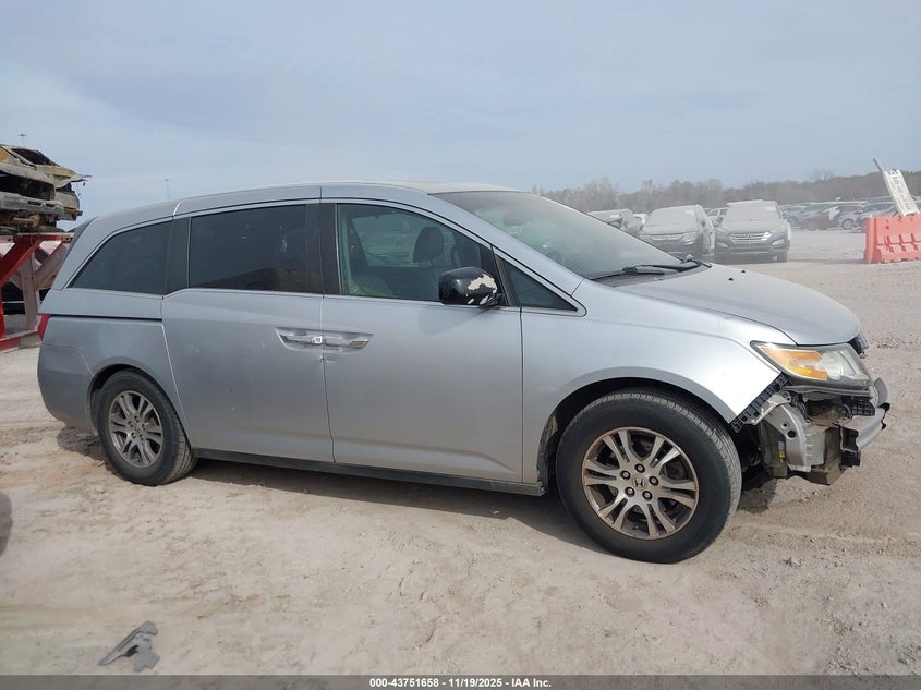 2011 Honda Odyssey Ex-L VIN: 5FNRL5H66BB002263 Lot: 43751658