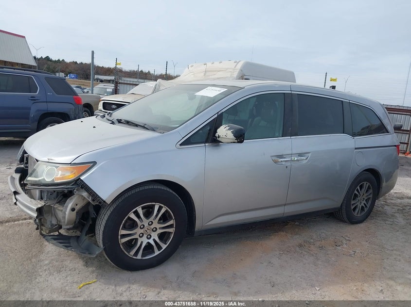 2011 Honda Odyssey Ex-L VIN: 5FNRL5H66BB002263 Lot: 43751658