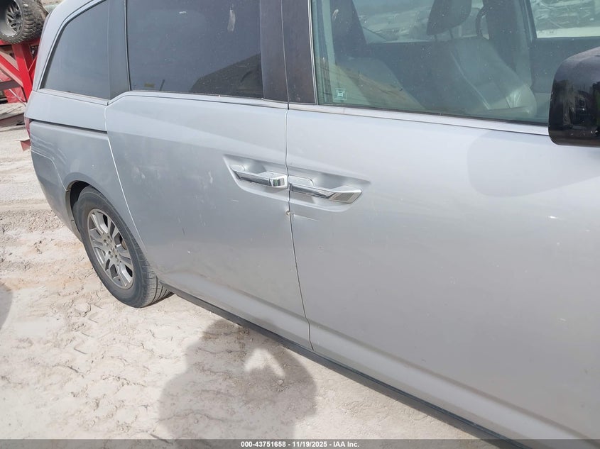 2011 Honda Odyssey Ex-L VIN: 5FNRL5H66BB002263 Lot: 43751658