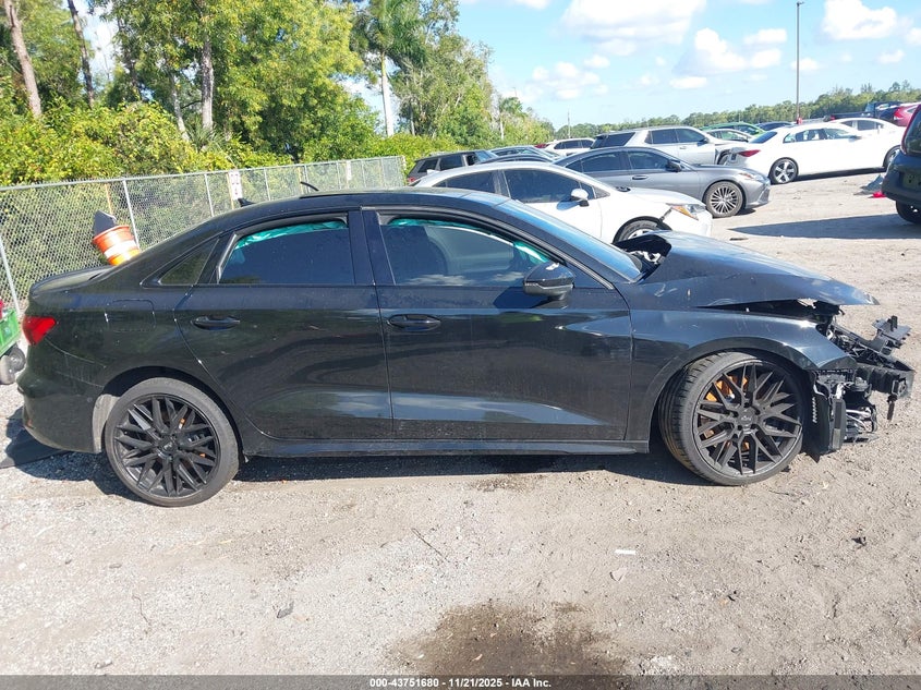 2024 Audi S3 Premium Plus Tfsi Quattro S Tronic VIN: WAUH3DGY6RA017581 Lot: 43751680