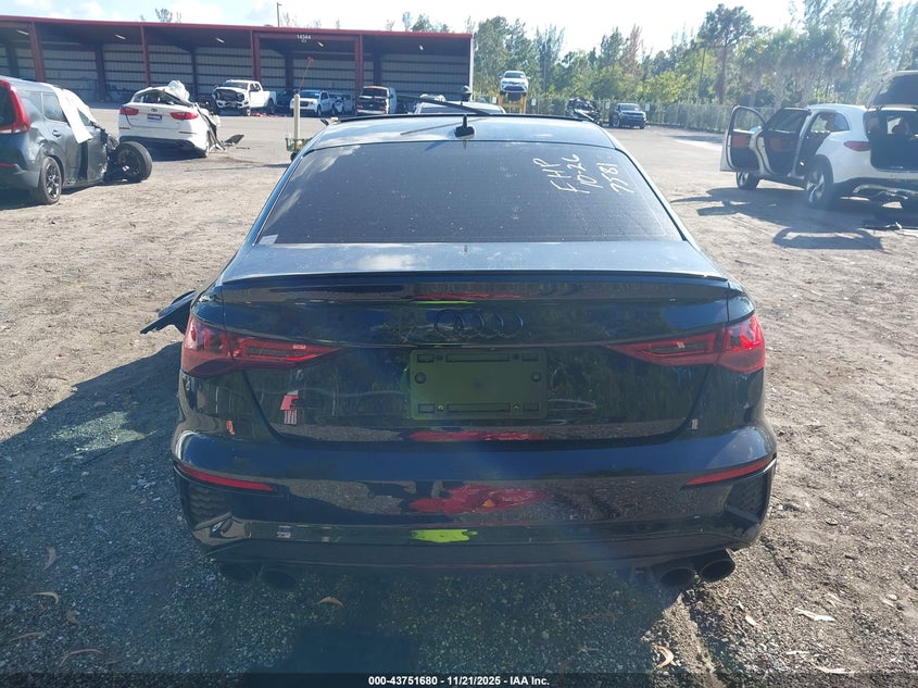 2024 Audi S3 Premium Plus Tfsi Quattro S Tronic VIN: WAUH3DGY6RA017581 Lot: 43751680