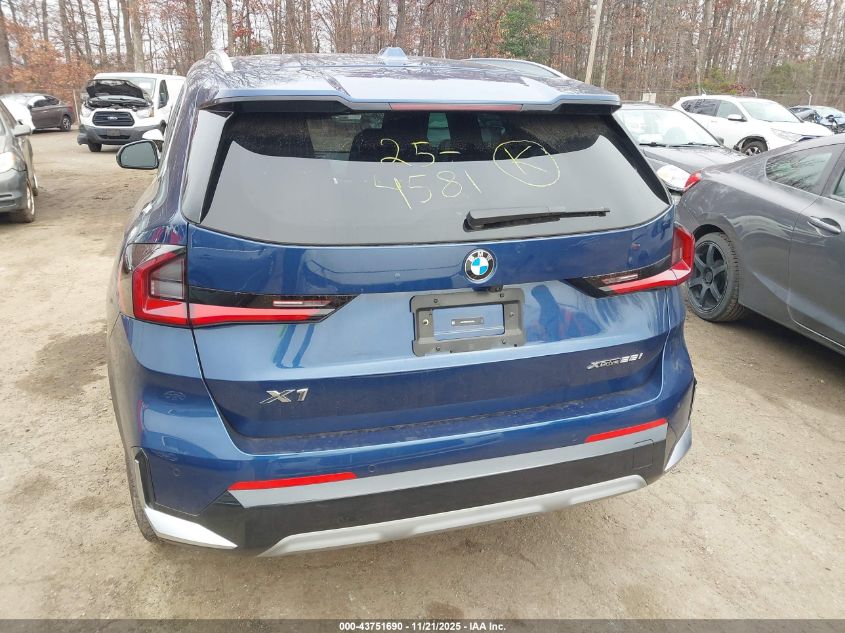 2025 BMW X1 xDrive28I VIN: WBX73EF03S5181680 Lot: 43751690